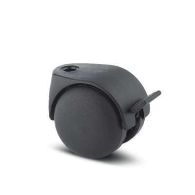 Roata pivotanta cu surub pentru mobilier D[mm]:50 fara frana D[mm]:M8X15 S[KG]:20 678369